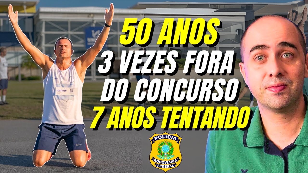 Nada vai impedir minha aprovação na PRF! (com Ismael Filgueira)