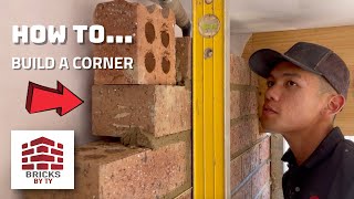 HOW TO... Build a corner | BRICKLAYING AUSTRALIA