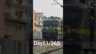 WAG9HC Skip sation in speed || #railvlogger #video #shoot #wag9hc #skip #station