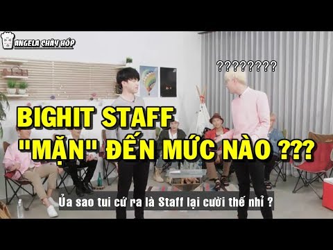 Video [BTS with STAFF] Staff Bighit mặn đến mức nào ??? - youtube