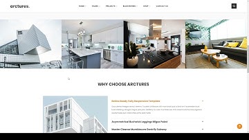 Arctures - Architecture and Interior HTML Template 15 home design