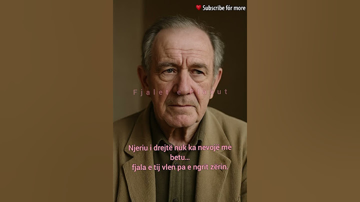 Kur je i drejtë… nuk ke nevojë me bërtit!