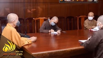 HT Thích Trí Quảng làm việc với BTS GHPGVN TP HCM | Truyền Hình An Viên