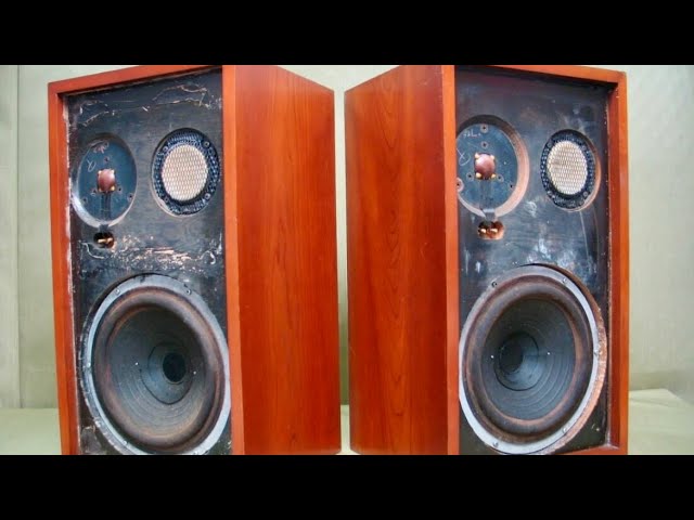 Acoustic Research 2AX Speakers- Tweeter Repairs - AR2AX - YouTube