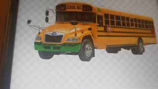 2022 Bluebird vision propane school bus new grill design