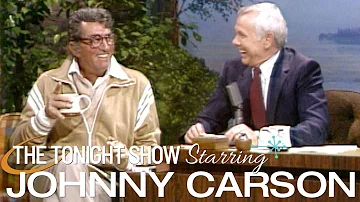 Dean Martin Arrives a Little Tuned Up | Carson Tonight Show