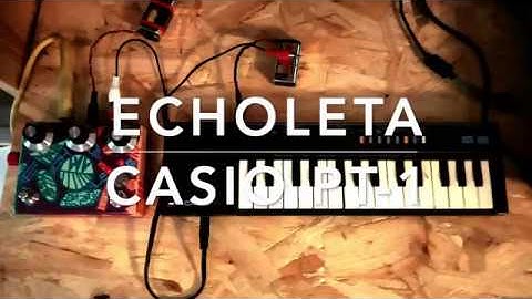 CHASHMAL STOMP FX // ECHOLETA + Casio PT-1
