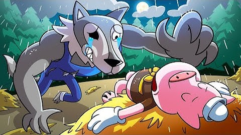 The WOLF is NOT a MONSTER... (Three Little Pigs Animation)