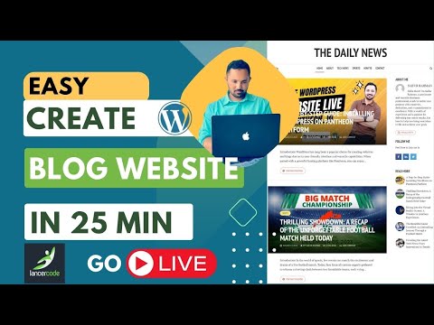 Create WordPress Blog
