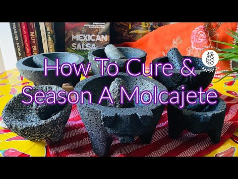 How to Cure a Molcajete – My Slice of Mexico