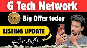 GTech Network New Offer & GTC Token Listing Update | GTech Mining Project News