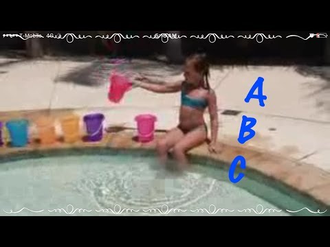 A B C Gymnastics 🤸‍♂️ in the pool 🏊