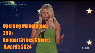 Opening Monologue 29th Annual Critics Choice Awards 2024 /Вступительная речь