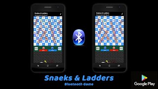 Snakes and Ladders Bluetooth Android game promo video. screenshot 4