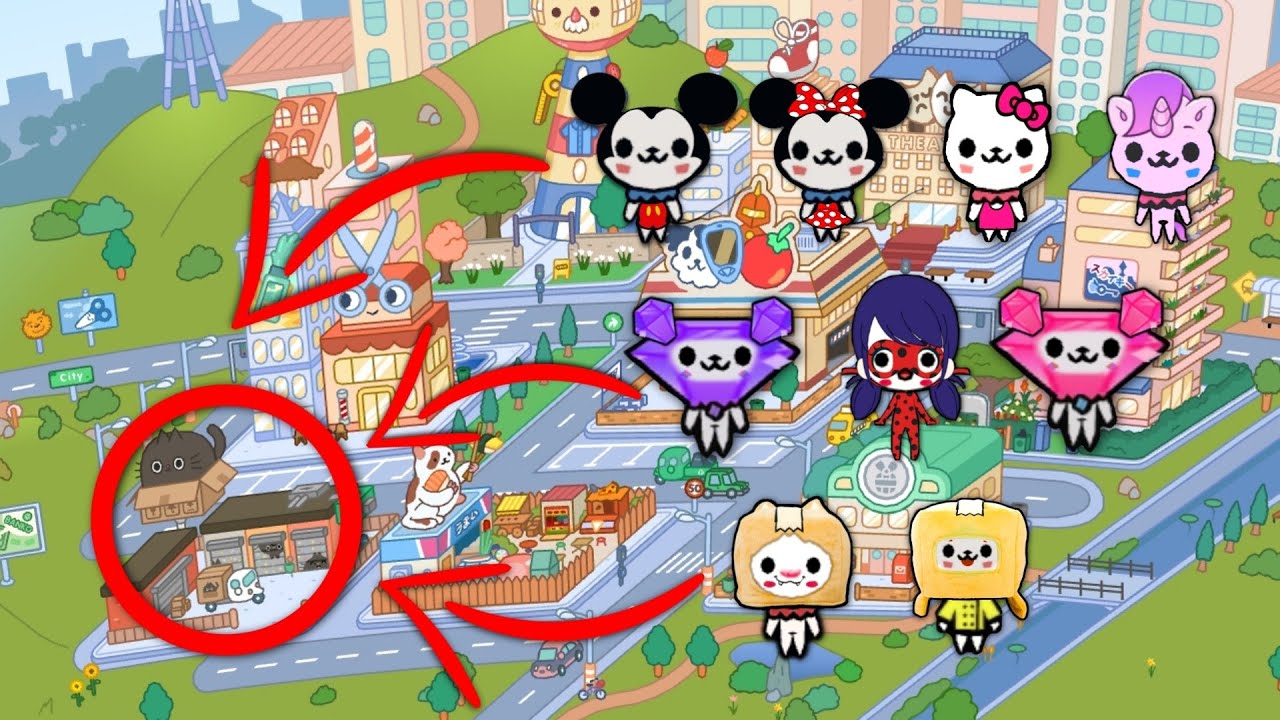 MY FREE SECRET CRUMPET IDEAS PART 2 🤩 TOCA BOCA SKIT TOCA LIFE