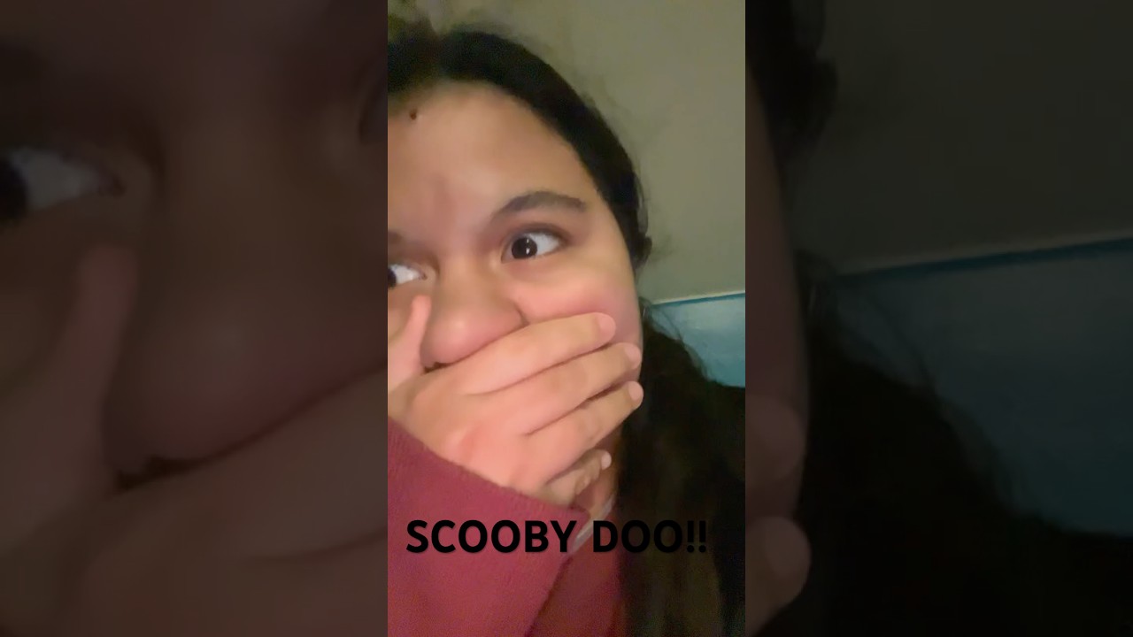 IM SORRY WHAT DID I JUST FIND?!😭 #funny #childhoodmemories #scoobydoo #randomvideo #filter #effect￼