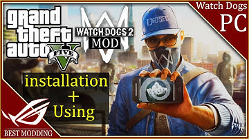 How to install Watch Dogs 2 Mod GTA 5 PC in Hindi Urdu || Using + installation
