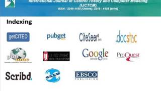 International Journal of Control Theory and Computer Modeling IJCTCM