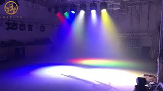 Imrelax 1915W Rgbw Moving Head Light Wash Zoom Demo