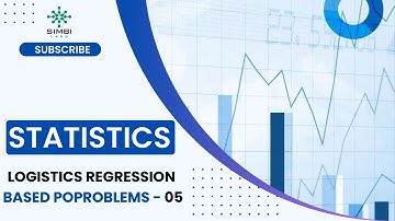 Logistics Regression Analysis and Based Problems - 05 - Applied Statistics | Simbi Labs India