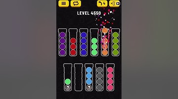 【Ball Sort Puzzle】Level.4550