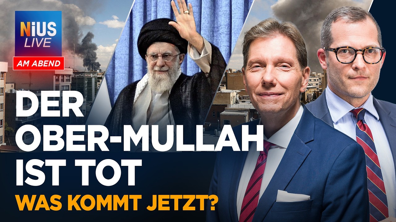 🎙️NIUS Live am Abend SPEZIAL: Krieg gegen die Mullahs | NIUS Live am Abend vom 01.03.2026