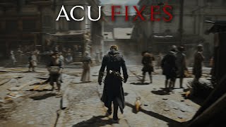 AC Unity Controlled Descent Parkour Clip (ACU Fixes + Front Flip)