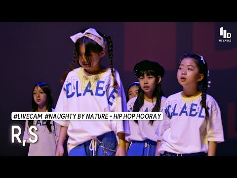 [4D LABLE LIVE DAY / Live 가로 직캠] R,S | Naughty by nature - Hip hop hooray | 4D준비생 토요10시