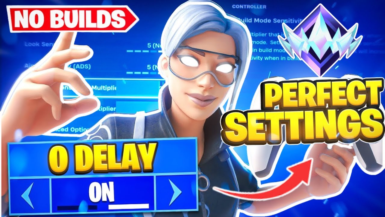 BEST Zero Build *AIMBOT* Unreal Ranked controller Settings 🎯 (PC/PS4 ...