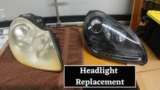 2005 Porsche Cayenne Headlight Replacement