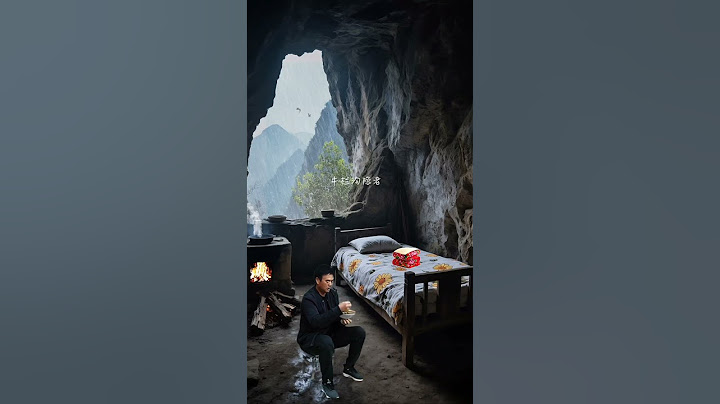 大山里生活！经常会想，究竟什么样的人会喜欢这样的氛围呢？#隐居 #隐居生活 #暴風雨 #雨 #雨音 #雨の音 #雨声助眠 #下雨天 #下雨 #下雨的声音 #下雨聲 #山洞