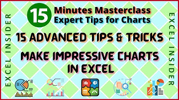 15 Expert Level Chart Tips in Excel | Advanced Chart Tips | Make Impressive Charts in Excel