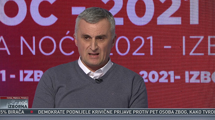 IZBORNA NOĆ 2021 - Lokalni izbori ( Cetinje, Mojkovac i Petnjica )