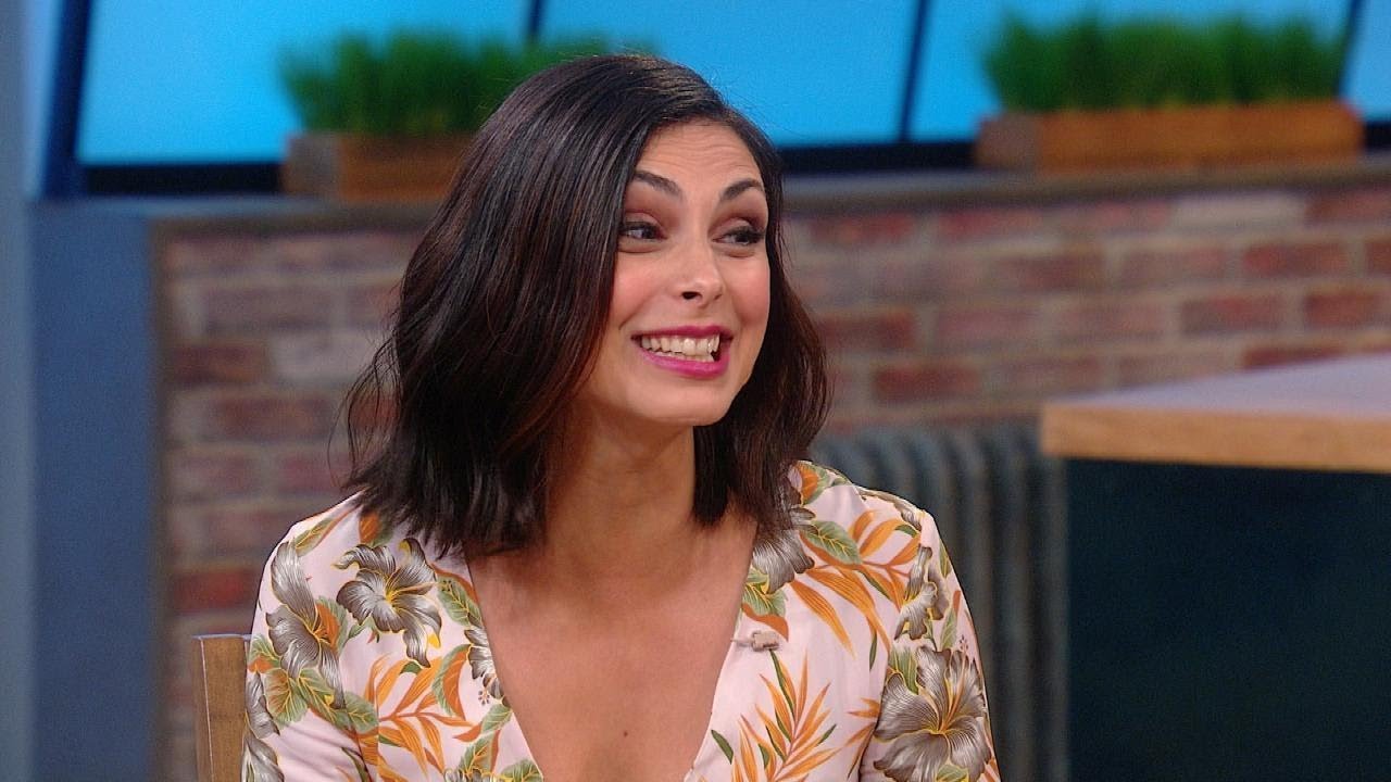 Morena Baccarin Spills Literally Everything She Can on "Deadpool 2" | Rachael Ray Show