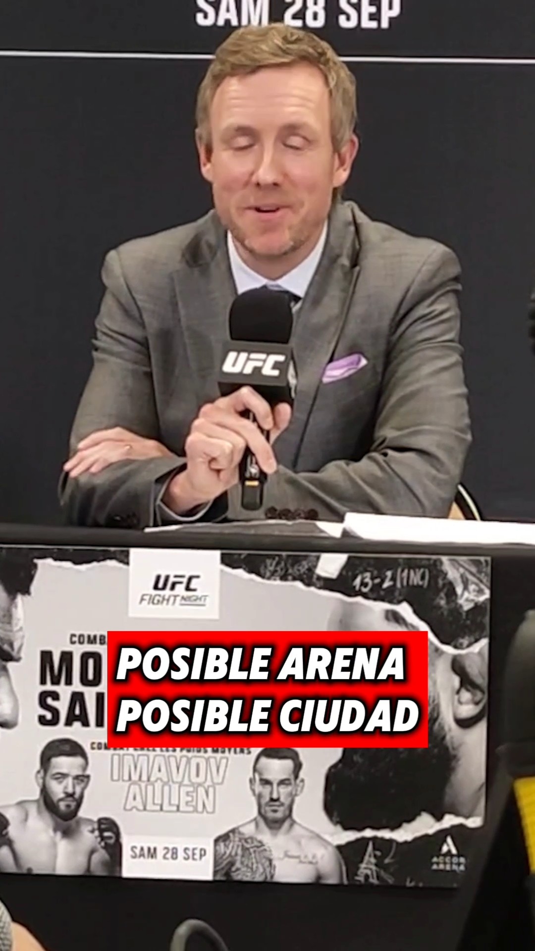 El Vicepresidente de la UFC habla de Dani Barez y el UFC España #ufc #mma #ufcespanol