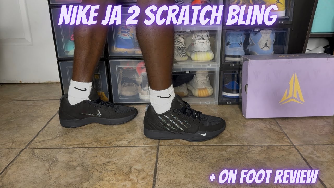 Nike Ja 2 Swarovski Scratch Black Label Review + On Foot Nike Ja 2 Swarovski Scratch Black Label Review + On Foot