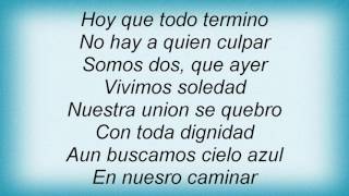 Abba - No Hay A Quien Culpar Lyrics