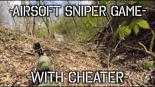 Airsoft sniper game with cheater - Fully upgraded airsoft sniper