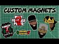 DIY | How To Make Custom Die Cut Magnets From Any Picture | + Patches & Stickers