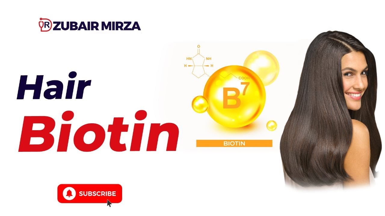 Biotin hairRegrowth and helps in achieving thick and healthier hair