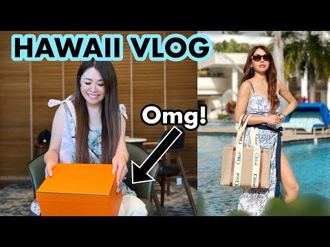 I GOT A RARE HERMES BAG My First Time In Kauai HAWAII VLOG 