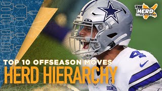 Herd Hierarchy: Colin Cowherd ranks his favorite moves of the 2021 NFL offseason so far | THE HERD