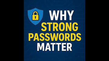 Why Strong Passwords Matter