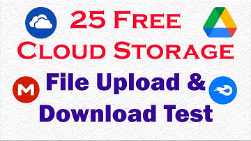 Best 25 Free Cloud Storage Sites Review with Bandwidth 🚀File Upload & Download Speed Test✅| Som Tips