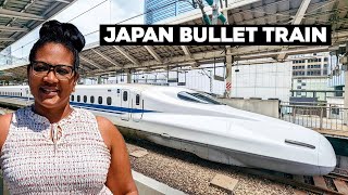 Riding The Japanese Bullet Train Shinkansen Tokyo To Osaka