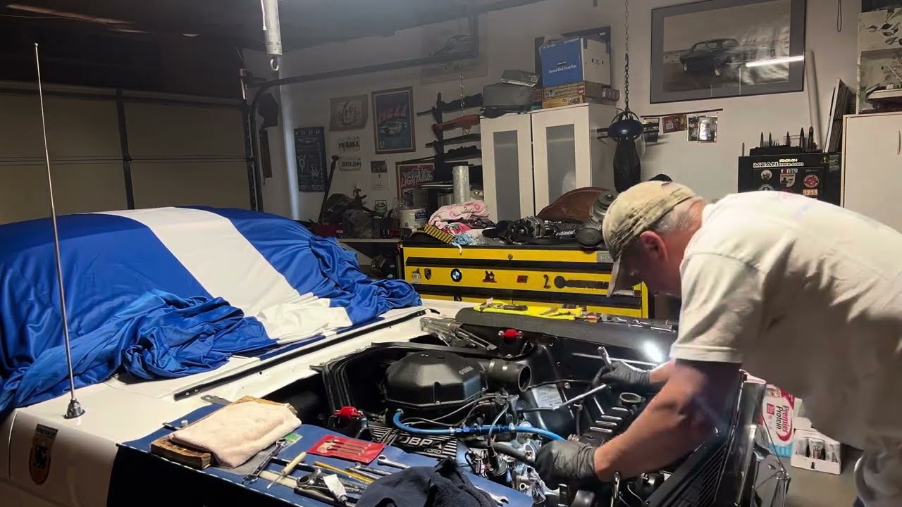 Installing water pump on a 302 new build. doing it this way always worked for me. ￼