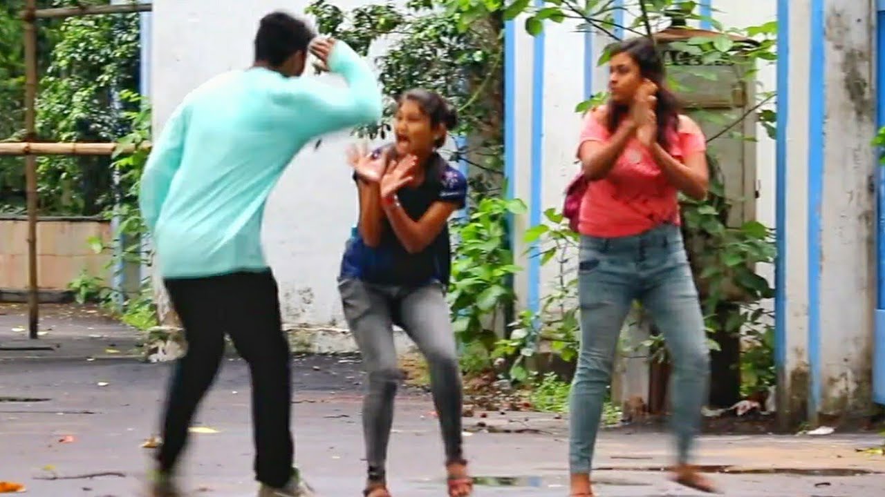 Salute Prank on Cute Girls 😱😱PrankBuzz