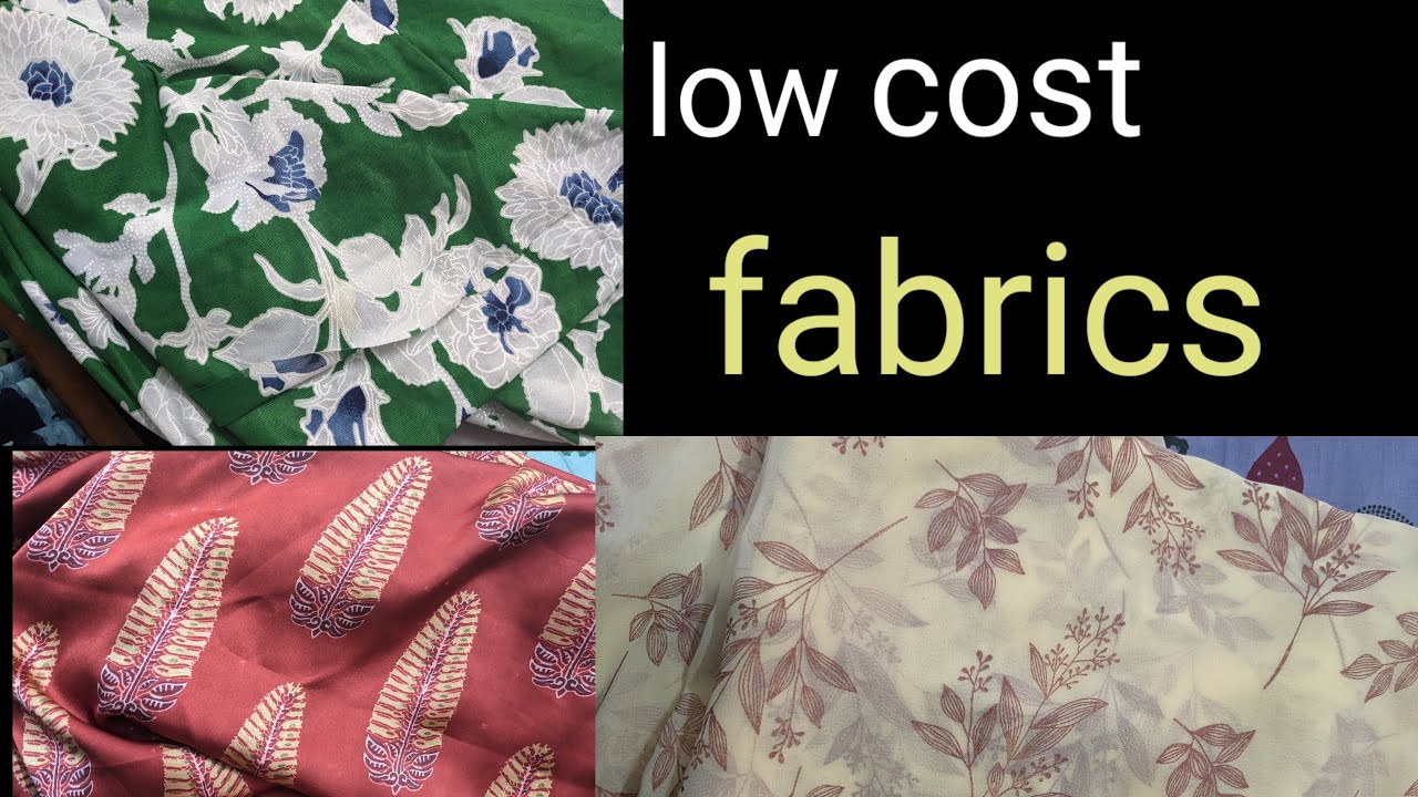 low budget lo నేను tiesukunna fabrics and cost. YouTube