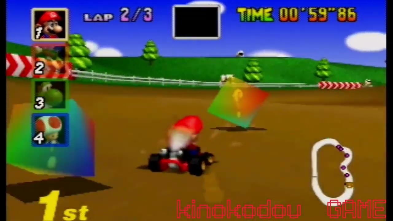 MARIOKART64」（ニンテンドー64）攻略＆マリオカートシリーズの紹介 