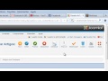 Tutorial Joomla - Organizando Artigos